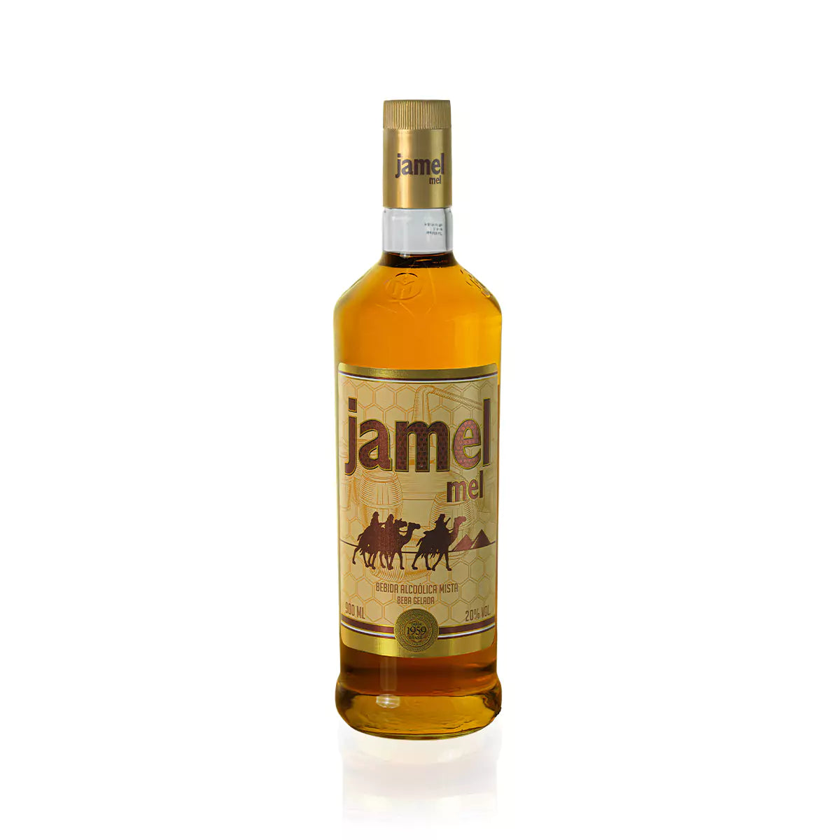 Kit Cachaça Jamel Mel 4 Unidades (Frete Grátis para SP e PR)