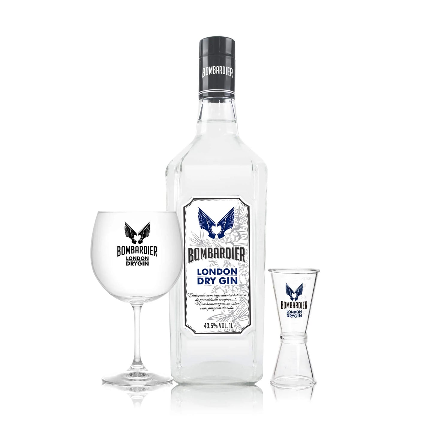 Bombardier Gin Kit Liberdade