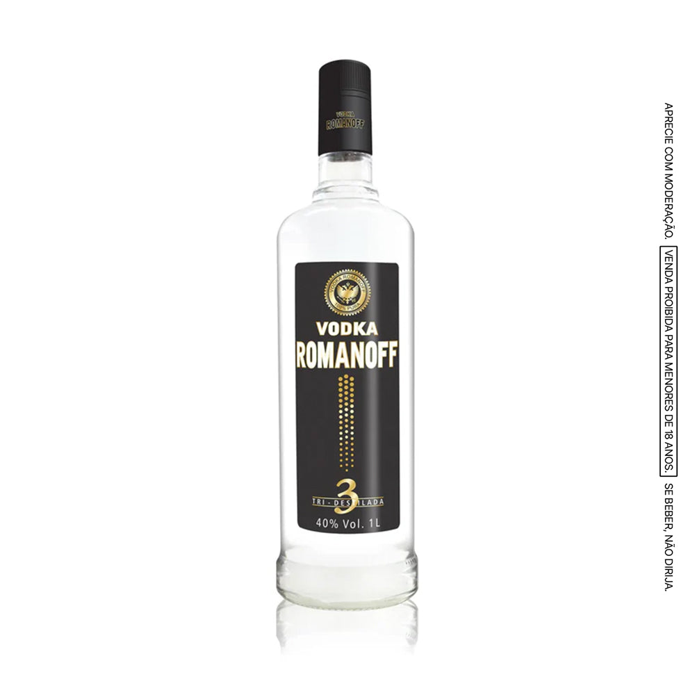 Romanoff Vodka Tridestilada 1L