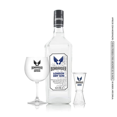 Bombardier Gin Kit Liberdade